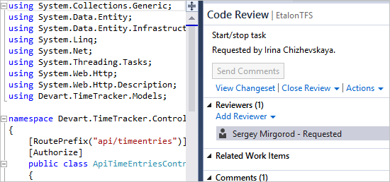 Iterative review with defect fixings